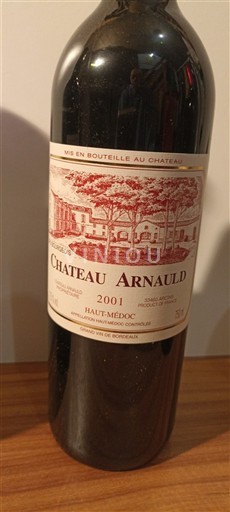 Bordeaux Haut-Médoc Château Arnauld Cru bourgeois 2001