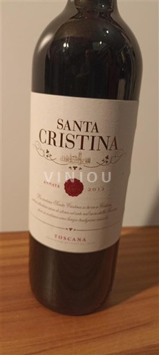 Toscana Määrittelemätön Santa Cristina Annata 2012