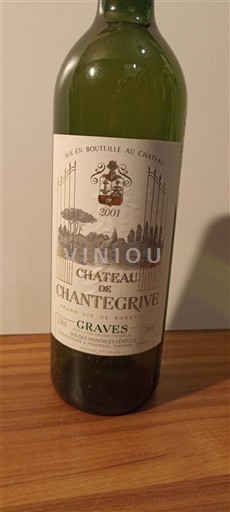Bordeaux Graves Château Chantegrive 2001