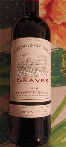 Bordeaux Graves Château Pinson Gailhou 2023