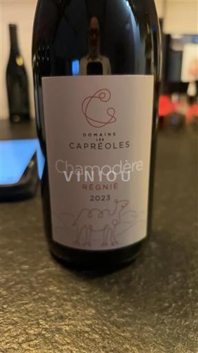 Beaujolais Régnié Domaine S Capréoles Chamodère 2023