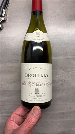 Beaujolais Brouilly Jacques Charlet Les Stations Rouges 2022