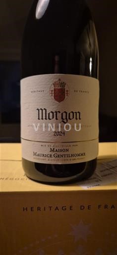 Beaujolais Morgon Maison Maurice Gentilhomme 2024