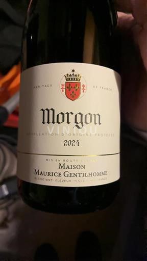 Beaujolais Morgon Maison Maurice Gentilhomme 2024