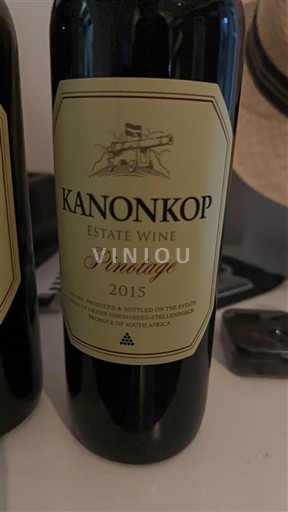 Región Costera Stellenbosch Kanonkop 2015