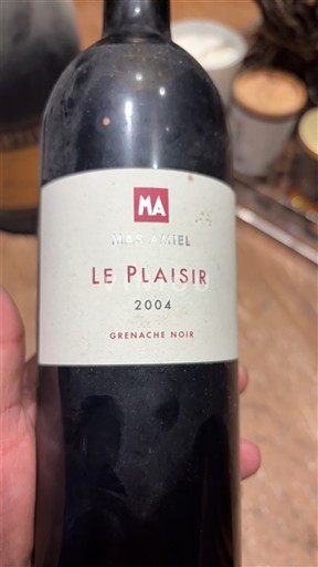 Roussillon Côtes-du-Roussillon Mas Amiel Le Plaisir 2004