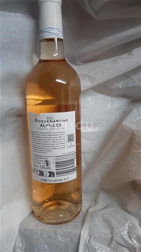 Rượu vang Rosé sec Rougemartine 2023 Pháp Alpes và các vùng Rhodanien Alpilles IGP