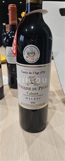 Sudoeste Cahors Domaine Peyrie de l'Âge d'Or 2022