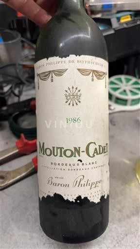 Bordeaux Mouton Cadet 1986