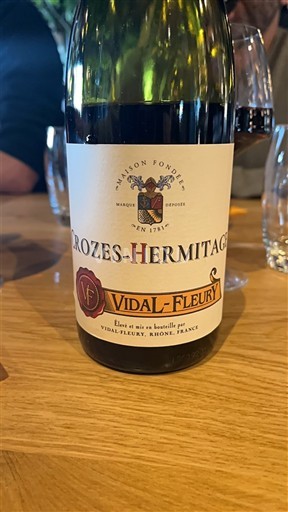 Rhône-dalen Crozes-Hermitage Vidal-Fleury 2023