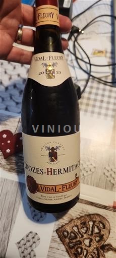 Thung lũng Rhône Crozes-hermitage Vidal-Fleury 2023