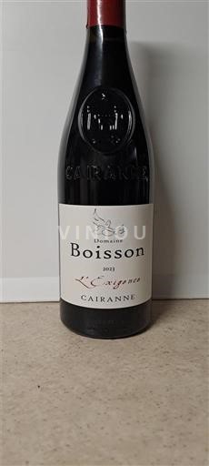 Rhônen laakso Cairanne Domaine Boisson L'origine 2023