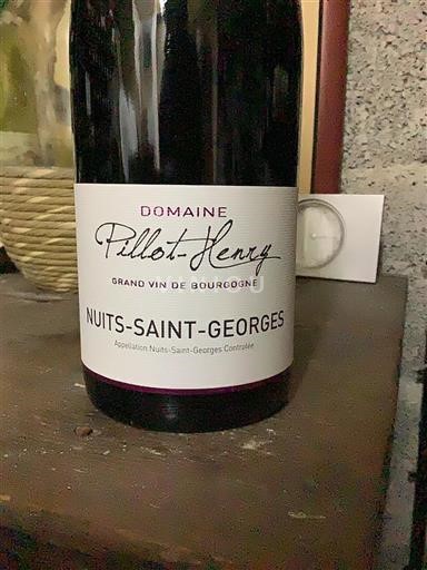 Bourgogne Nuits-Saint-Georges Domaine Pillot-Henry 2024