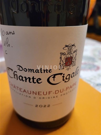 Vallée du Rhône Châteauneuf-du-pape Domaine Chante Cigale 2022