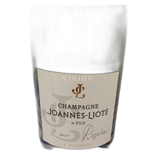 Champaña Champán Joannès-Lioté Réserve Sin añada
