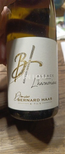 Alsacia Domaine Bernard Haas & Fils L'harmonieux 2024