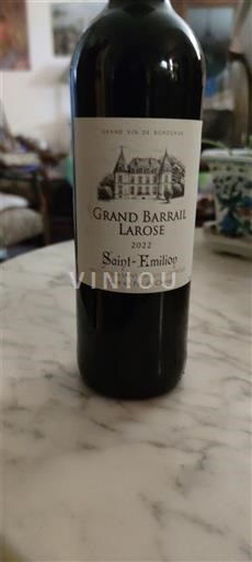 Bordeaux Saint-Émilion Grand Barrail Larose 2022