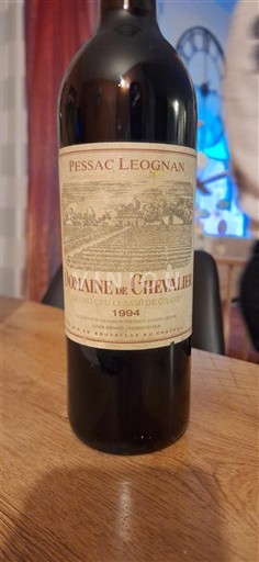 Bordeaux Pessac-Léognan Grand Cru Domaine Chevalier 1994