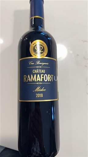 Bordeaux Médoc Château Ramafort 2018