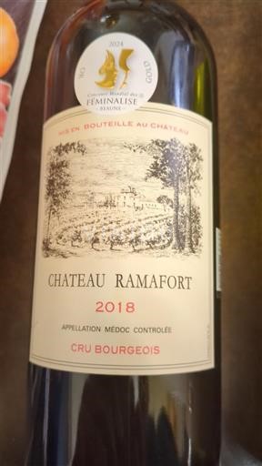 Bordeaux Médoc Château Ramafort 2018