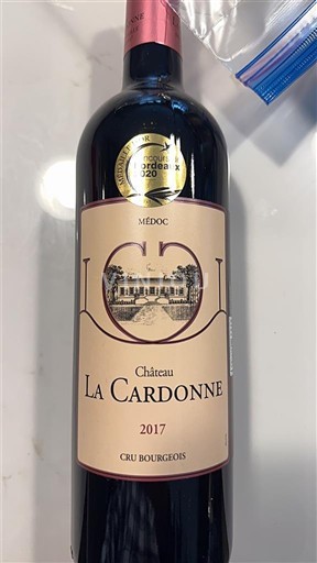 Bordeaux Médoc Château La Cardonne Cru bourgeois 2017