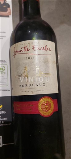 Bordeaux Famille Excellor 2014