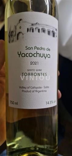 Salta Calchaquí-dalarna San Pedro de Yacochuya Torrontes 2021