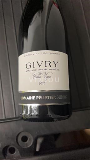 Burgundija Givry Domaine Pelletier Jiboin Vieilles Vignes 2023