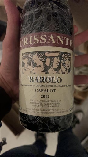 Piemonte Barolo Crissante Alessandria Capalot 2017