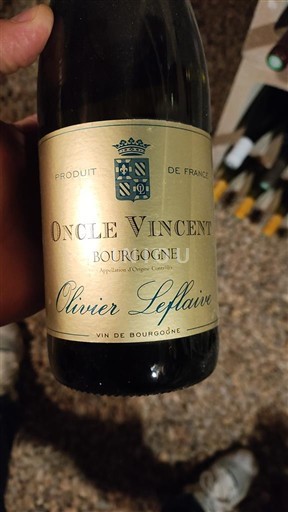 Burgundy Olivier Leflaive Oncle Vincent 2016
