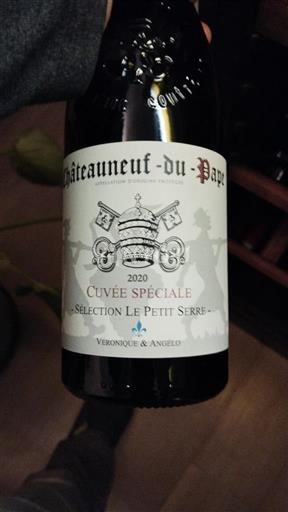Valle del Ródano Châteauneuf-du-Pape. Véronique & Angelo Spéciale - Sélection Le Petit Serre 2020