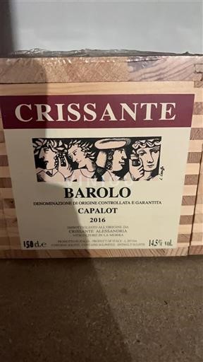 Piemonte Barolo Crissante Alessandria Capalot 2016