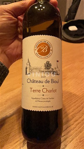 Vallonia Sambre ja Meuse -laakson viinit Château Bioul Terre Charlot 2021