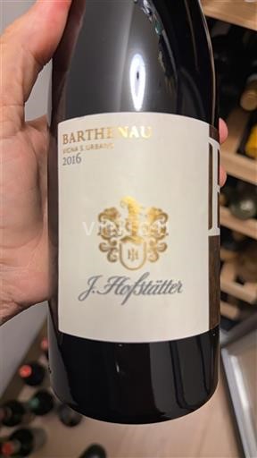 Tridentsko-Horní Adiže Horní Adiže J. Hofstätter Barthenau Vigna S. Urbano 2016