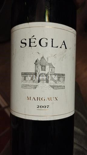 Bordeaux Margaux Ségla 2007