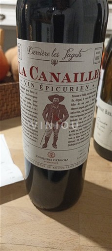 Roussillon Côtes-du-Roussillon Jonquères d'Oriola La Canaillle 2022