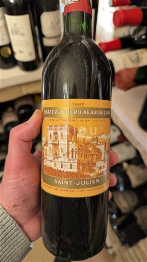 Bordeaux Saint-Julien Grand Cru Château Cru-Beaucaillou 1985