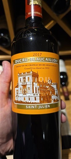 Bordeaux Saint-Julien Grand Cru Château Cru-Beaucaillou 2017