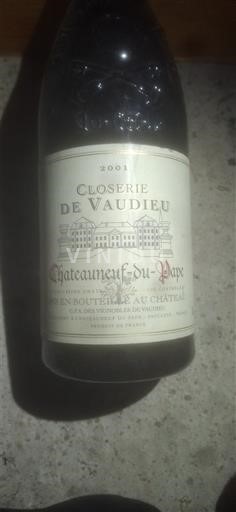 Rhônevallei Châteauneuf-du-Pape Closerie de Vaudieu 2001