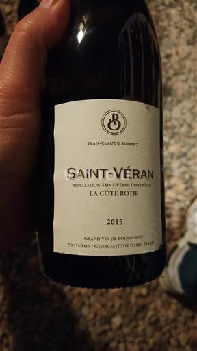 Borgoña Saint-Véran Jean-Claude Boisset La Côte Rotie 2015