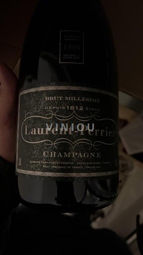 Champagne Sâm-panh Laurent-Perrier Brut Millésimé 1990