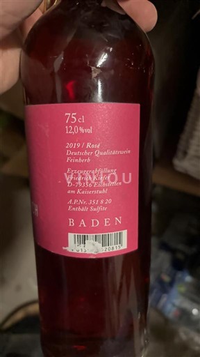 Baden Ni doloceno Friedrich Kiefer 2019