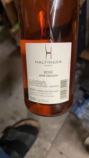 Baden Ni doloceno Haltinger Winzer eG 2016