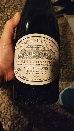 Vallée de la Loire Saumur-champigny Domaine Filliatreau Vieilles Vignes 2009