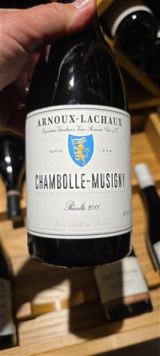 Borgoña Chambolle-Musigny Arnoux-Lachaux 2018