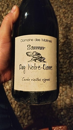 Vallée de la Loire Saumur Puy-Notre-Dame Domaine S Matines Puy Notre-Dame Vieilles Vignes 2023
