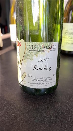 Alsace Gérard Nicolet et Fils 2017