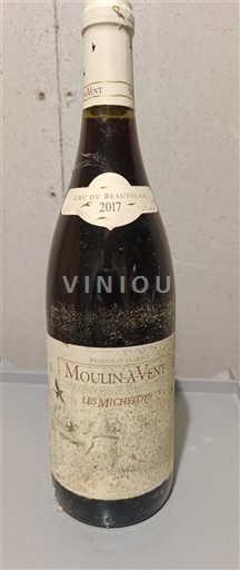 Vine Rouge sec Les Michelois 2017 Frankrig Beaujolais Moulin-à-vent AOC