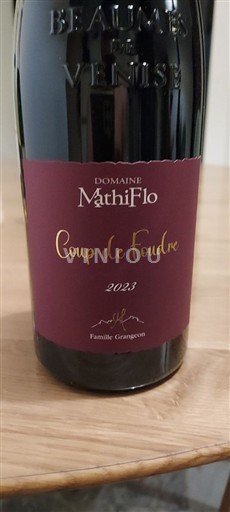 Rhônevallei Beaumes de Venise Domaine MathiFlo Coup de Foudre 2023
