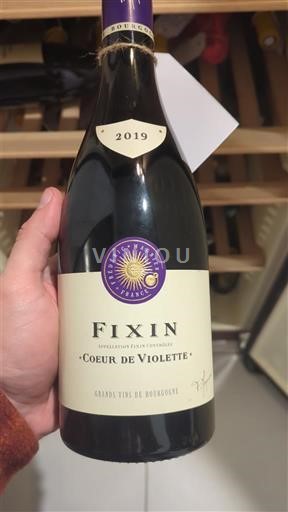 Bourgogne Fixin Domaine M. Magnien Cœur de Violette 2019